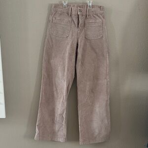 American Eagle Taupe Corduroy Pants